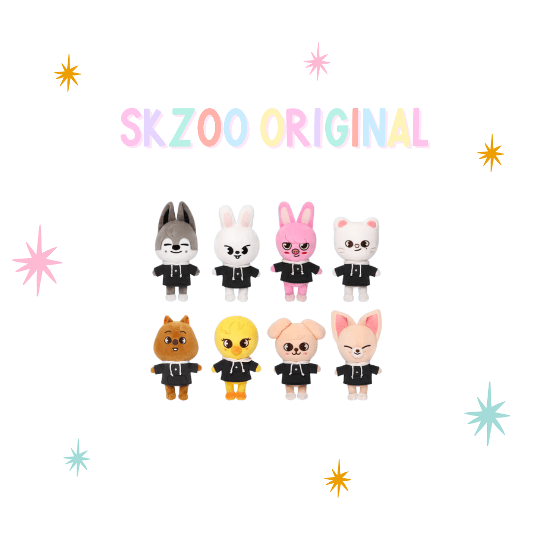 On Hand) Stray Kids Official SKZOO PLUSH ORIGINAL Ver. - KPop Idol