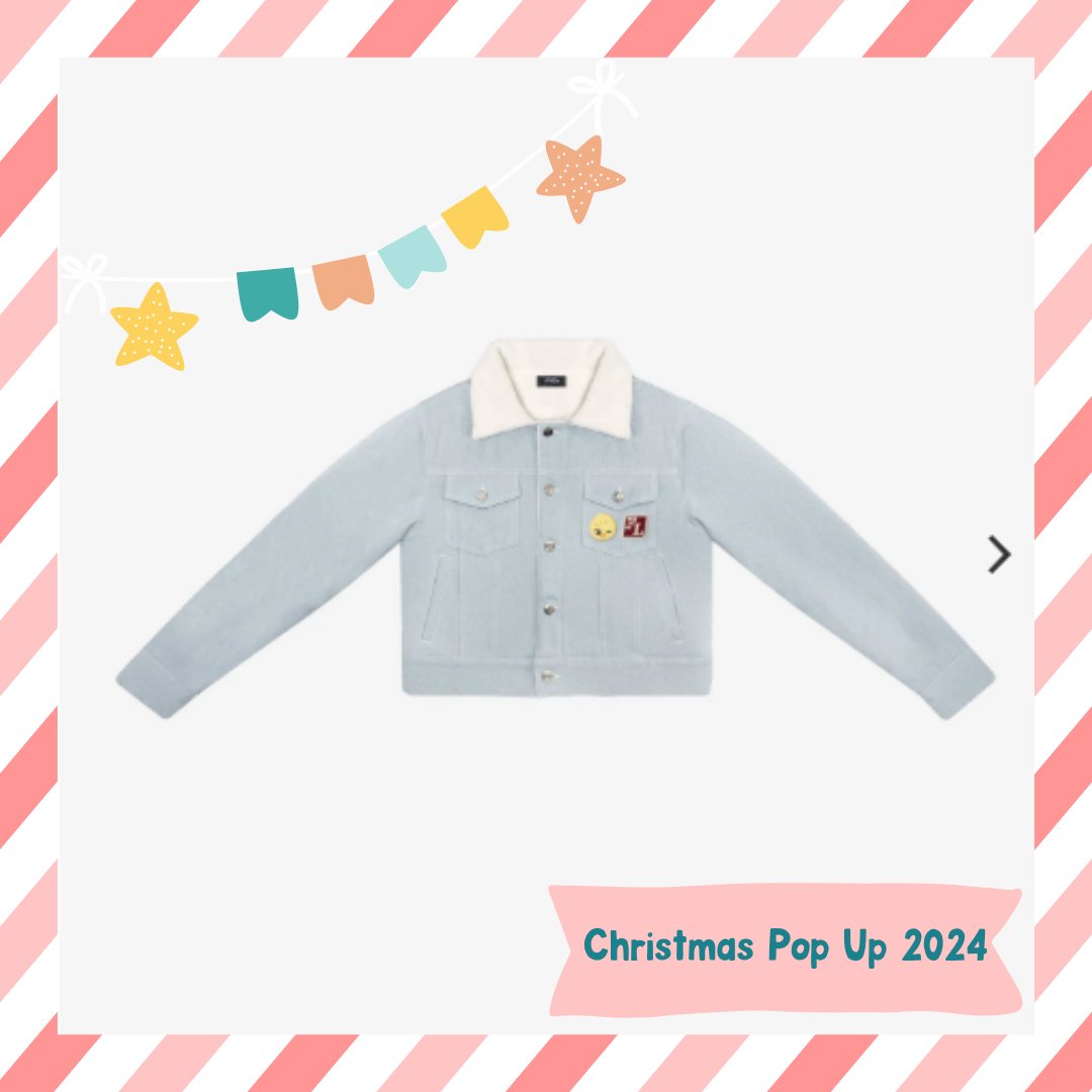 Pre Order) Stray Kids Christmas Pop Up 2024: Denim Jacket by Felix 