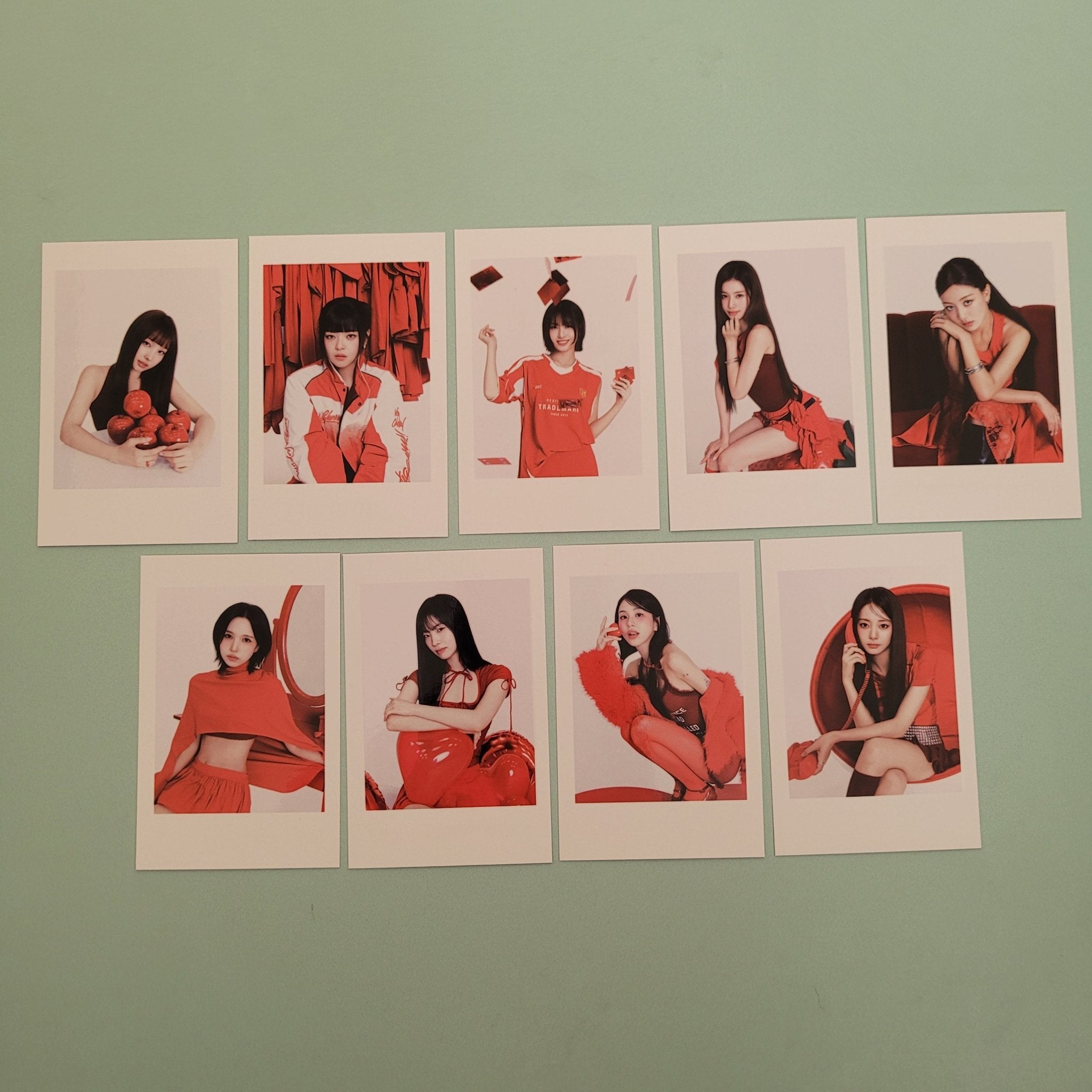 Twice Season's Greetings 2026 Red Whispers Photocard Polaroid