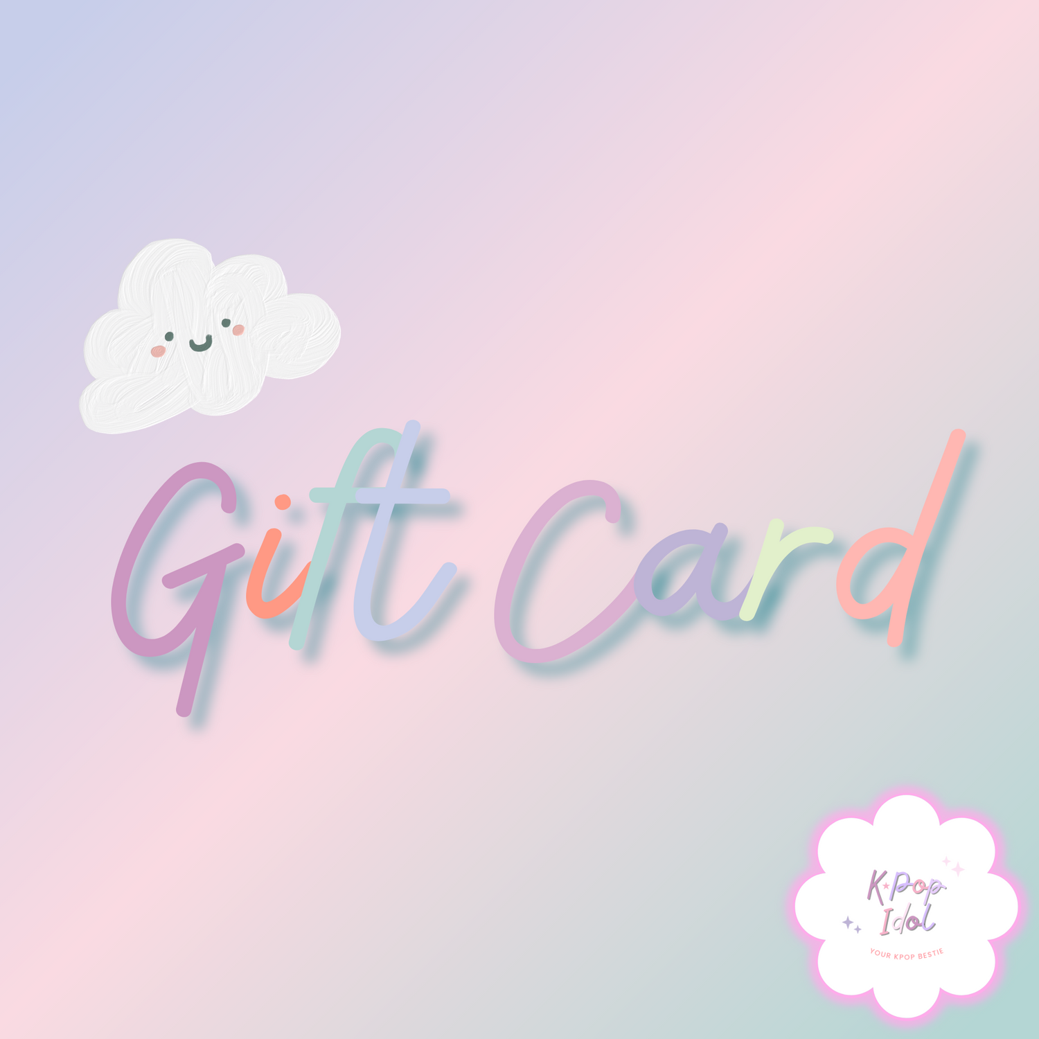 Gift Cards - KPop Idol