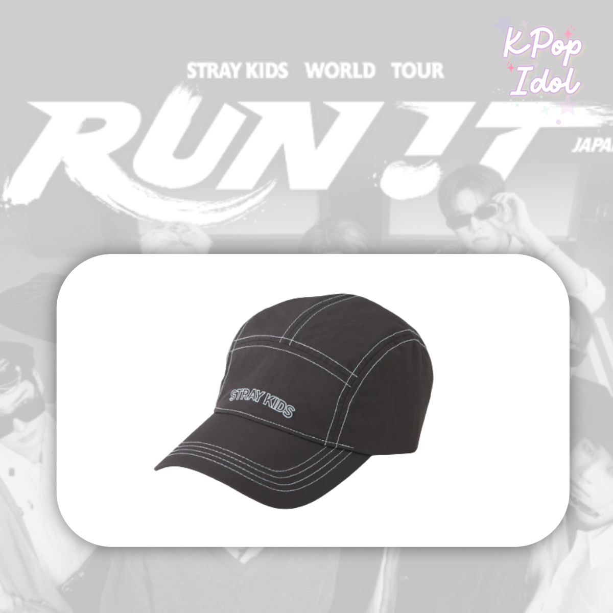 (Pre Order) Stray Kids - World Tour <Run It Japan> Official MD: CAP