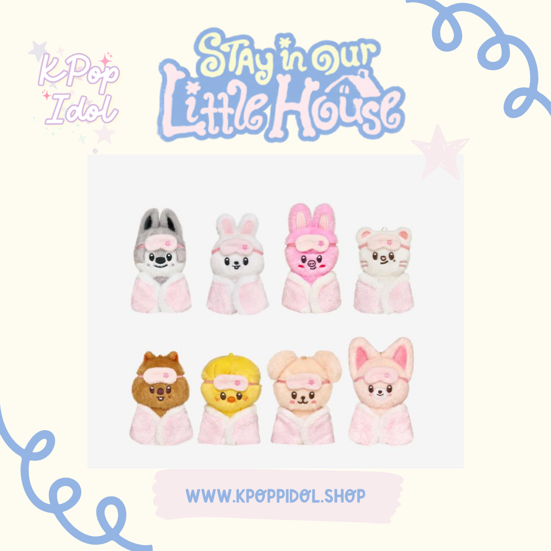 (Pre Order) Stray Kids - Stay in Our Little House Official MD - SKZOO PLUSH 10CM Ver.