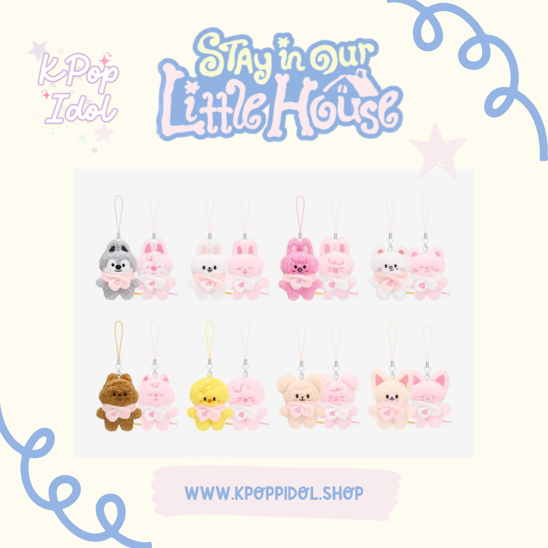 (Pre Order) Stray Kids - Stay in Our Little House Official MD - SKZOO SECRET PLUSH MICRO Ver.
