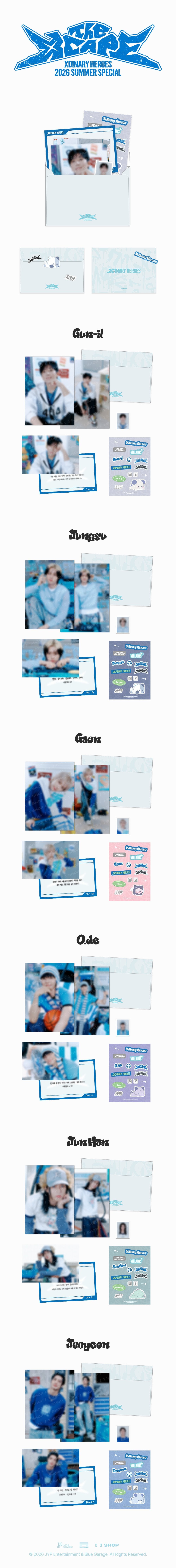 (Pre Order) Xdinary Heroes - 2026 Summer Special 'The Xcape' Official MD: PHOTO SET