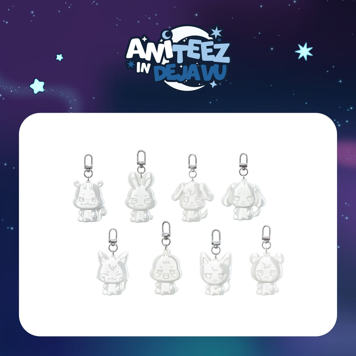 (Pre Order) Ateez - Aniteez in Deja Vu: CAN OPENER KEYRING