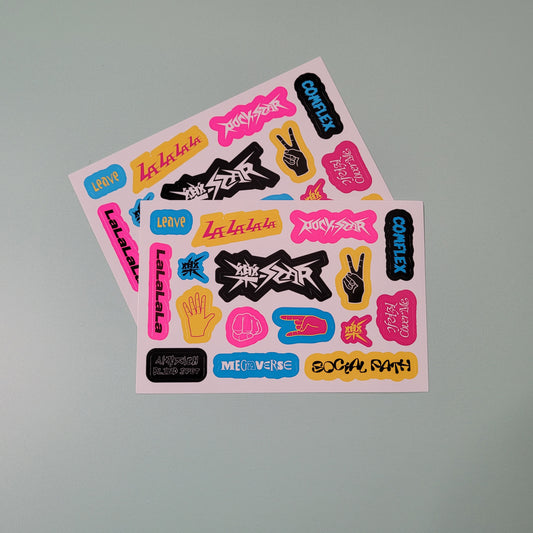 Stray Kids Album Stickers - Rock Star - KPop Idol