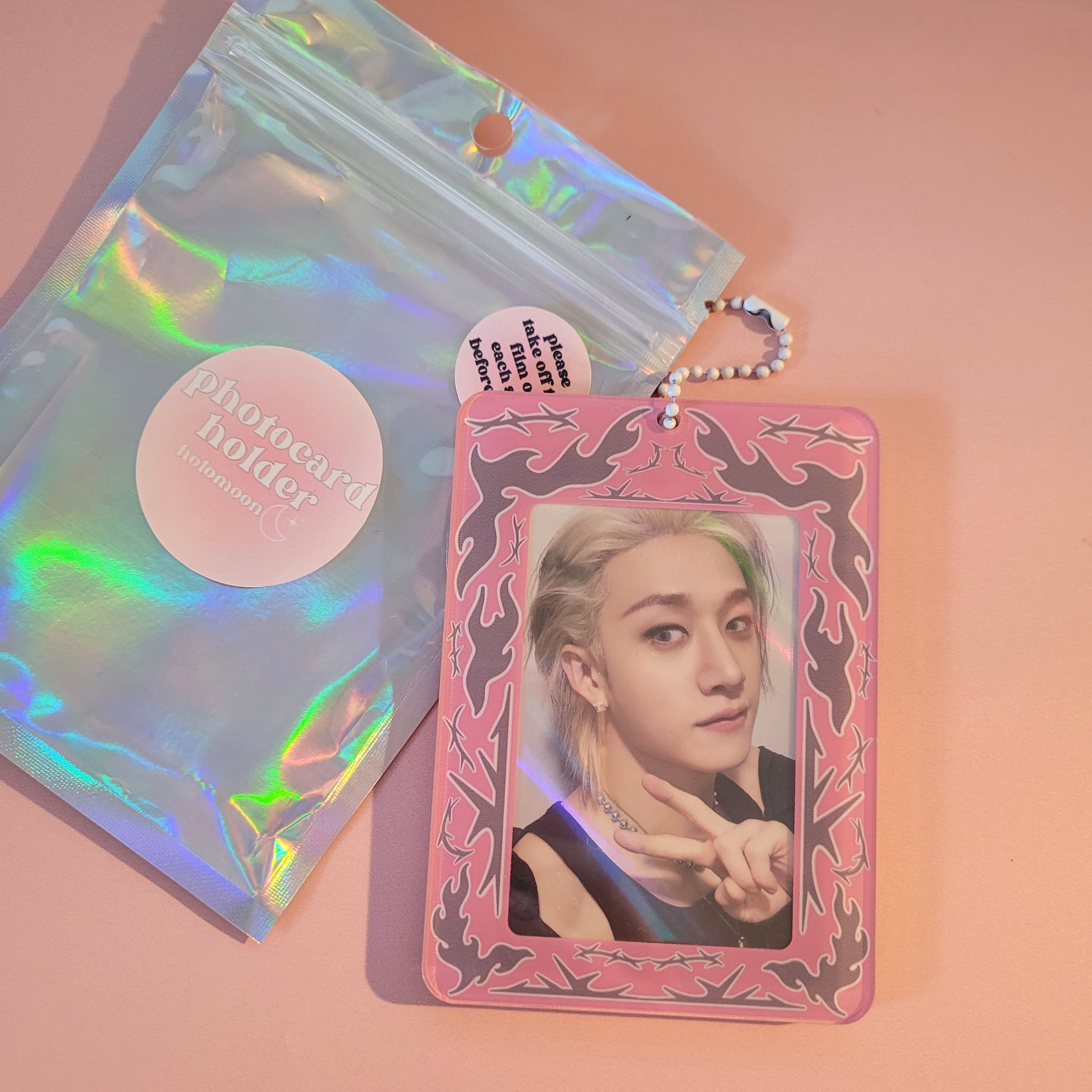 Holo Moon Photocard Holder ✨ – Stray Kids Do It