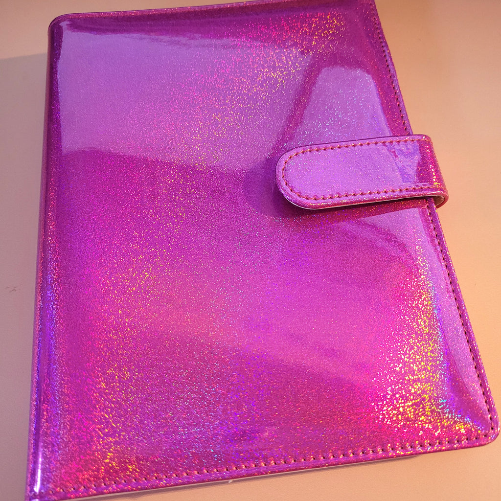 Bias Vault ✨ – Aurora Glitter Edition Photocard Binder