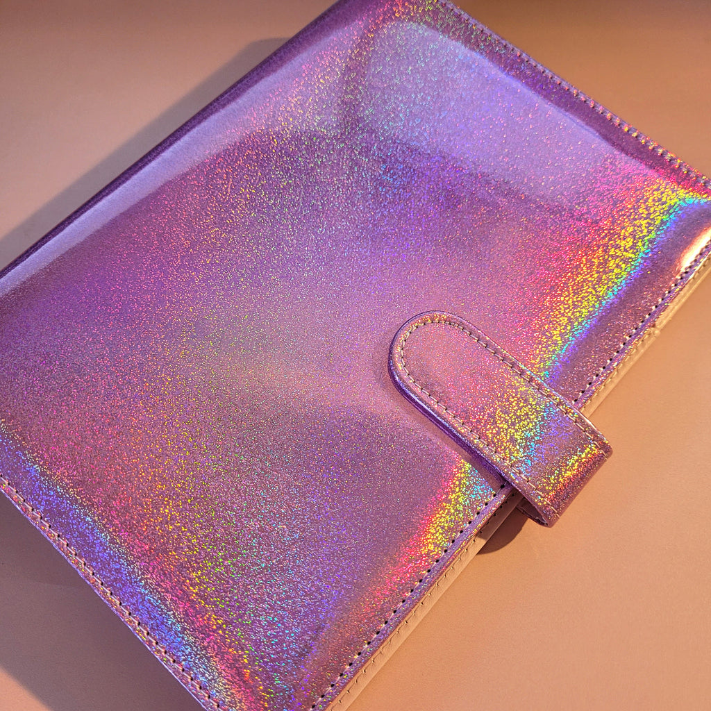 Bias Vault ✨ – Aurora Glitter Edition Photocard Binder
