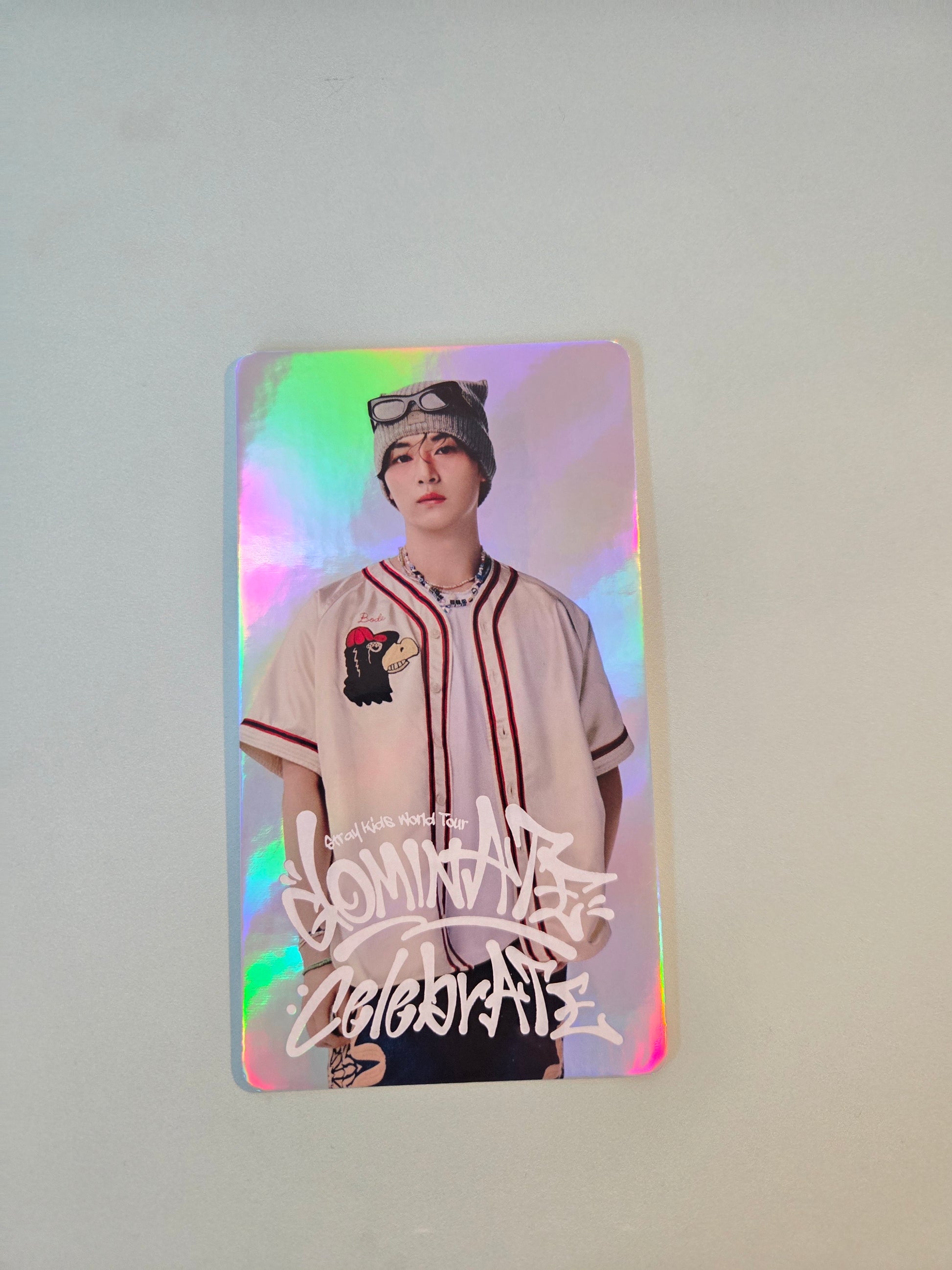 Stray Kids CelebrATE DominATE Pop Up Store Official MD: Special Trading Card - Lee Know