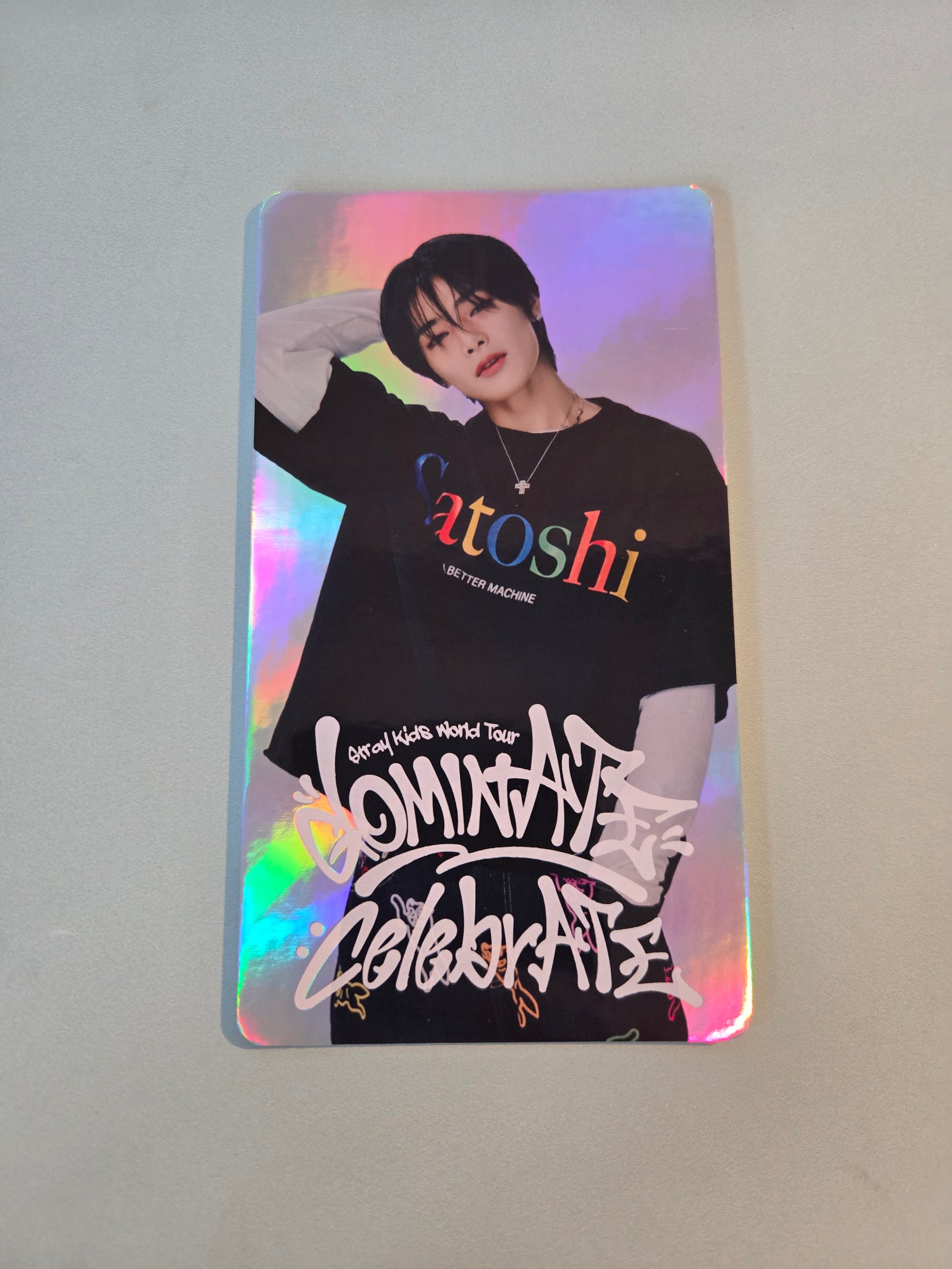 Stray Kids CelebrATE DominATE Pop Up Store Official MD: Special Trading Card - I.N