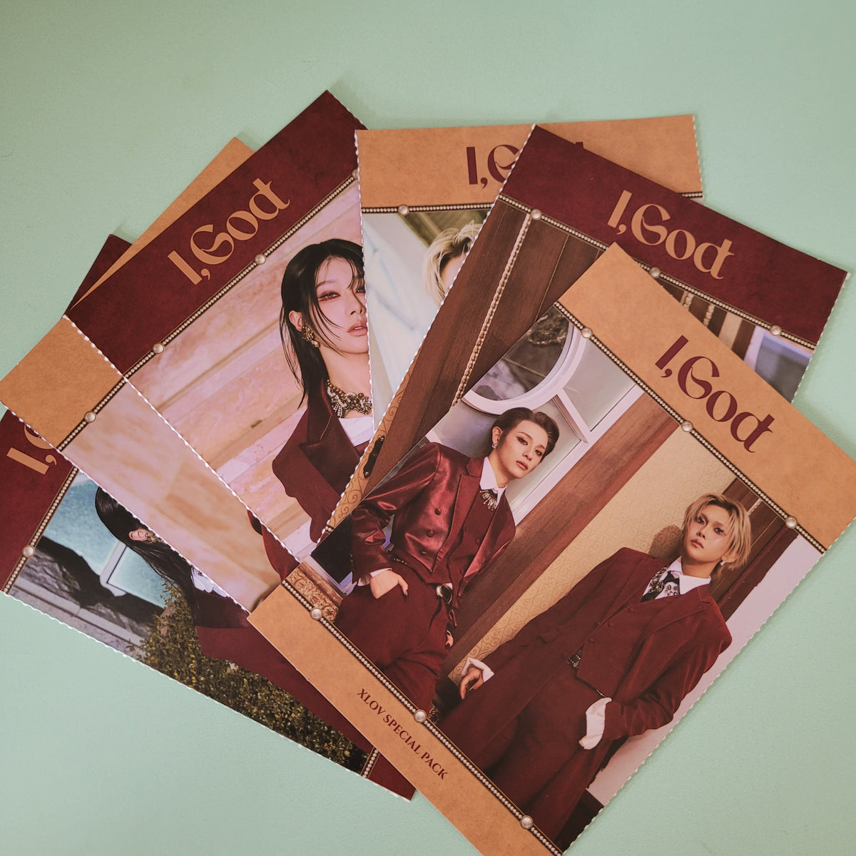 XLOV - I, God Special Pack Inclusions: Perforated Postcard