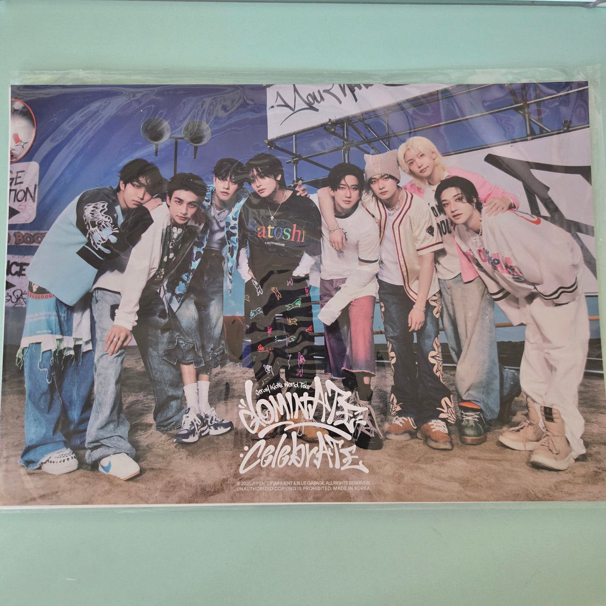 Stray Kids Dominate Celebrate Official MD - A4 Poster