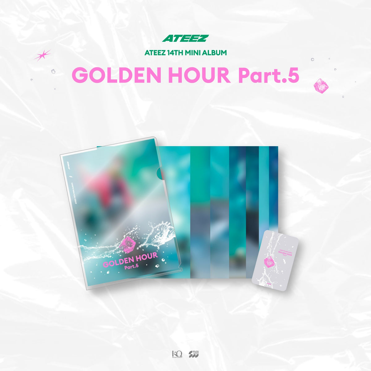 (Pre Order) ATEEZ - Golden Hour Pt.5 Pop-Up Official MD: L-HOLDER PHOTO SET