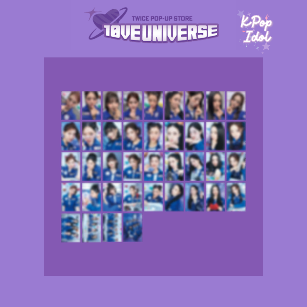 (Pre Order) TWICE - 10VE Universe Pop Up Store Official MD: TRADING CARD