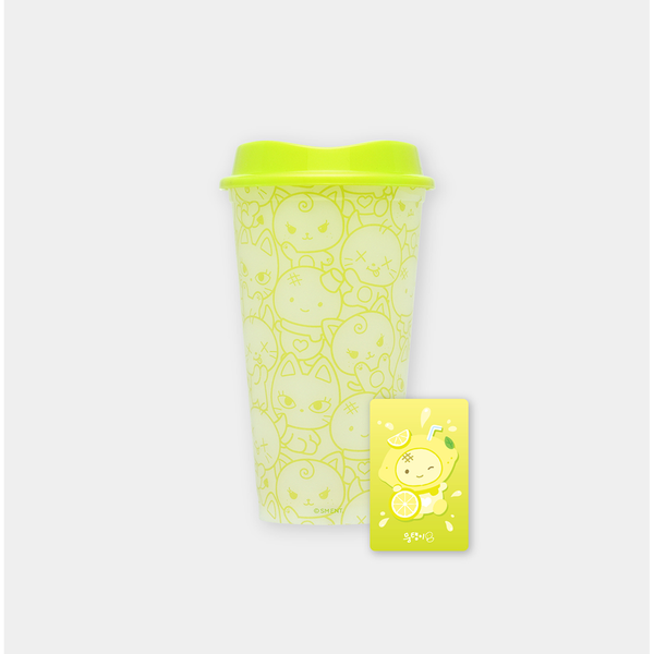 (Pre Order) aespa - Make it Lemonade Official MD - COLOR-CHANGING REUSABLE CUP SET