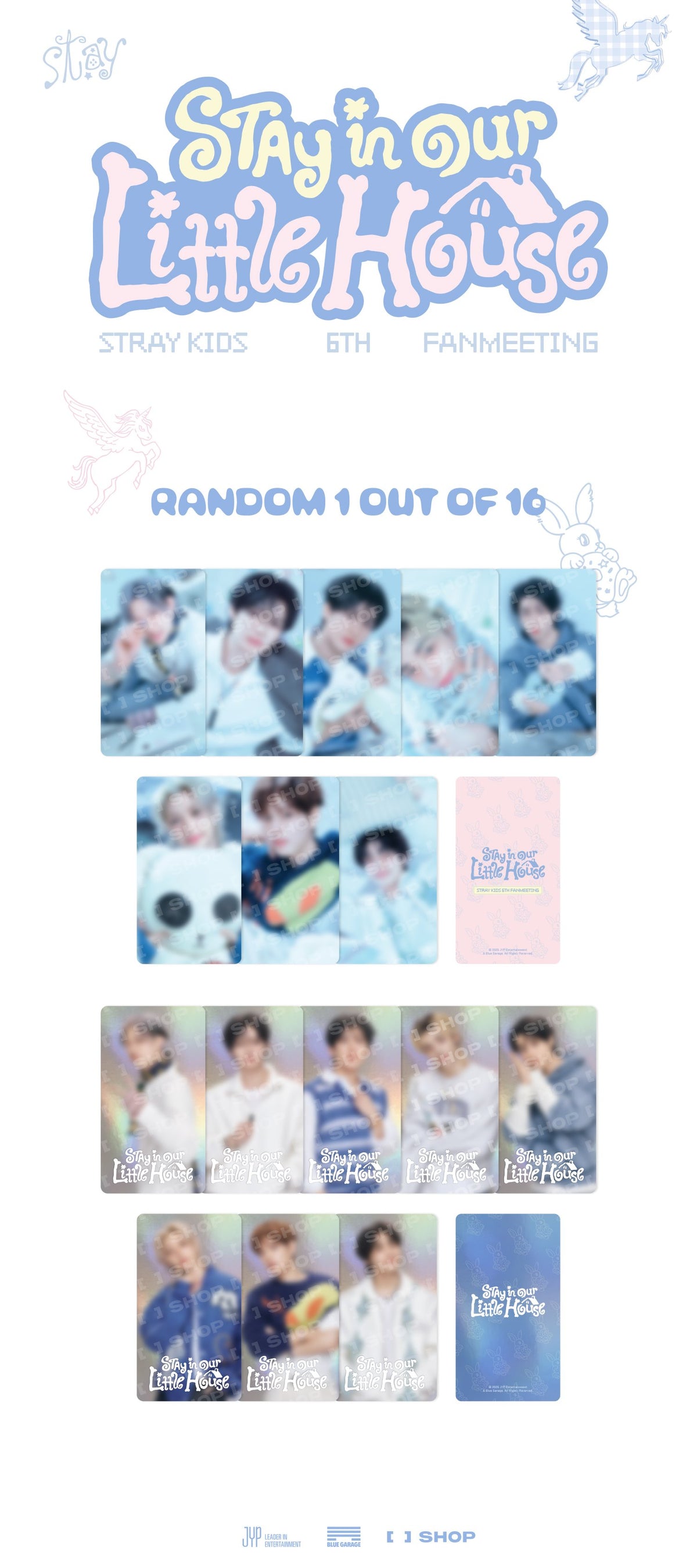 (Pre Order) Stray Kids - Stay in Our Little House Official MD - SPECIAL TRADING CARD