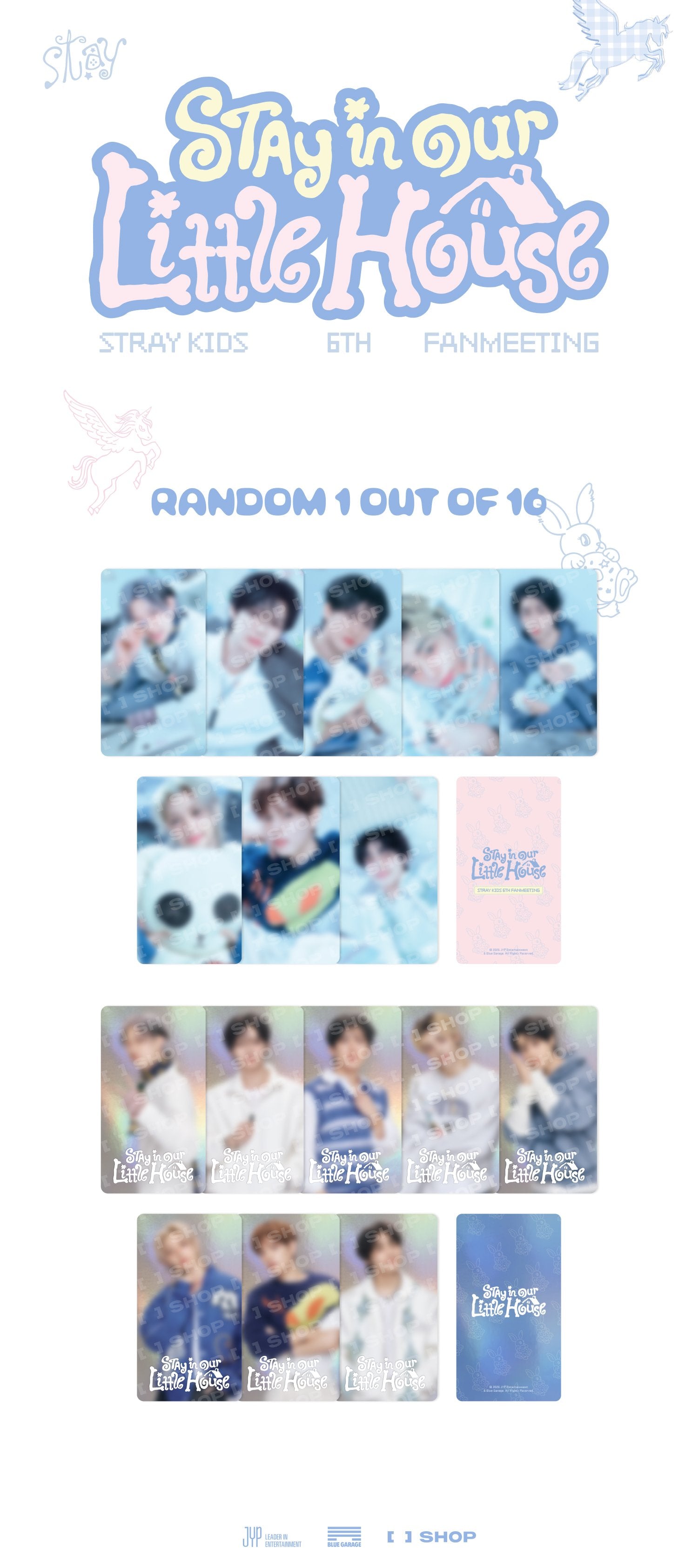 (Pre Order) Stray Kids - Stay in Our Little House Official MD - SPECIAL TRADING CARD