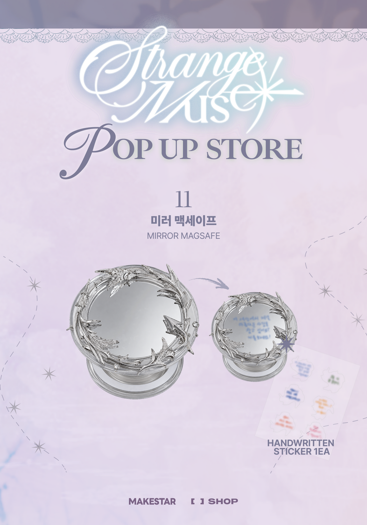 ⏳ NMIXX - Strange Muse Pop Up Official MD: MIRROR MAGSAFE