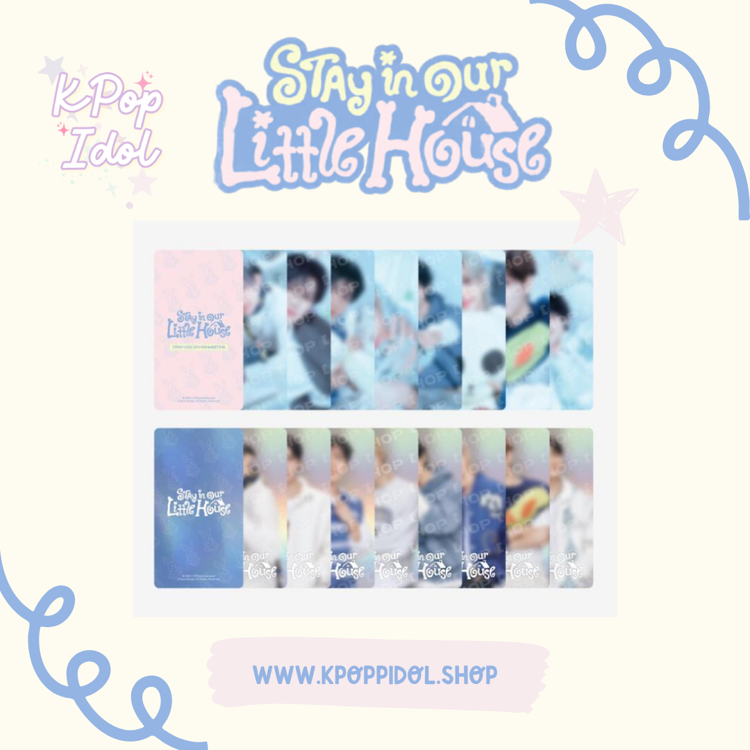 (Pre Order) Stray Kids - Stay in Our Little House Official MD - SPECIAL TRADING CARD