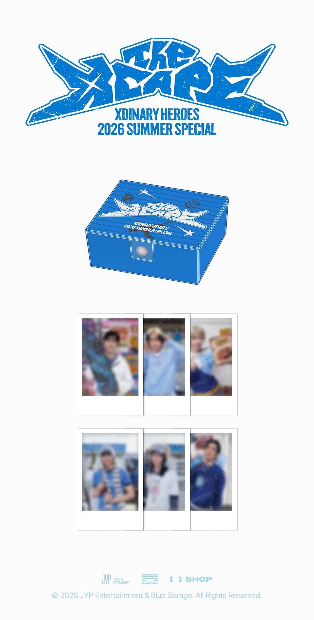 (Pre Order) Xdinary Heroes - 2026 Summer Special 'The Xcape' Official MD: COLLECT CASE