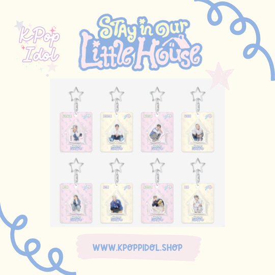 (Pre Order) Stray Kids - Stay in Our Little House Official MD - MINI BLOCK KEYRING