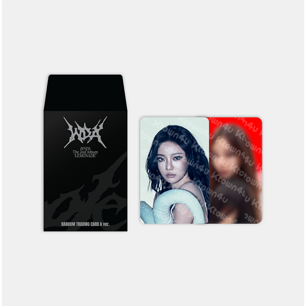 (Pre Order) aespa - Make it Lemonade Official MD - RANDOM TRADING CARD (WDA Ver.)