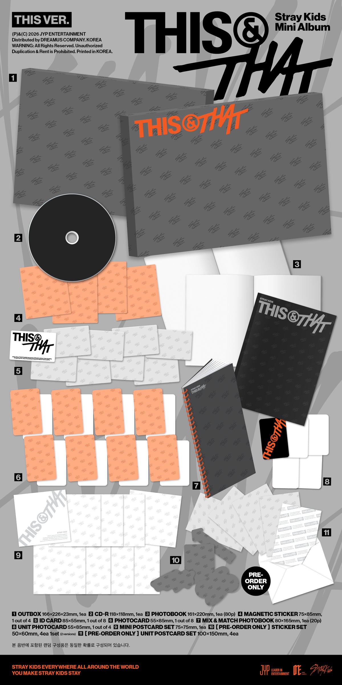(Pre Order) Stray Kids - This & That: This/That Ver. (Musicplant POB)