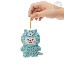 BT21 Japan - Leopard Print Mascot BALL CHAIN Keyring