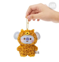 BT21 Japan - Leopard Print Mascot BALL CHAIN Keyring