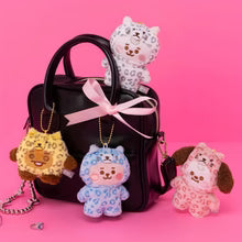 BT21 Japan - Leopard Print Mascot BALL CHAIN Keyring
