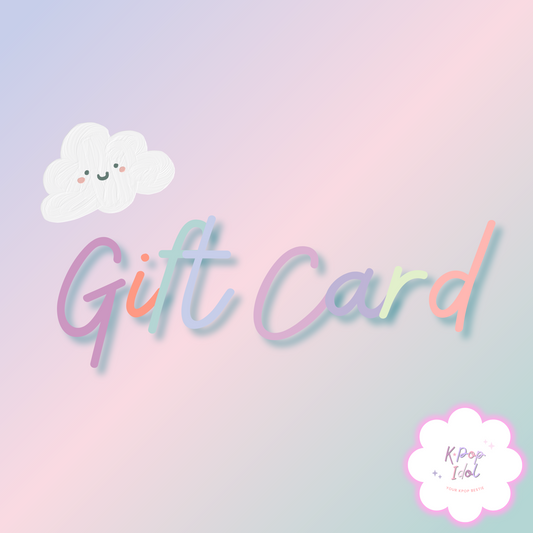 KPop Idol Gift Card - KPop Idol