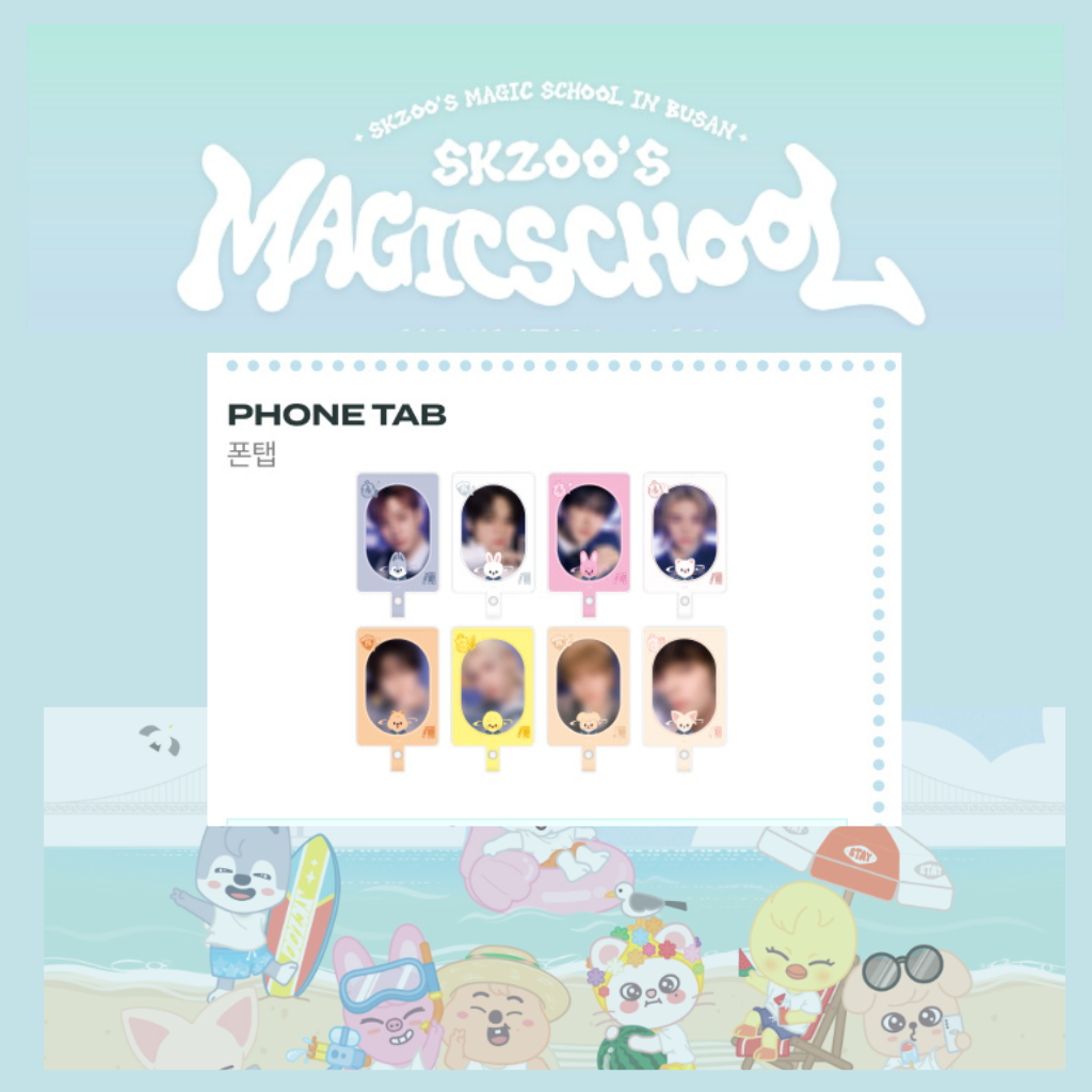 (PRE ORDER) Stray Kids Magic School Busan Pop Up - Phone Tab – KPop Idol