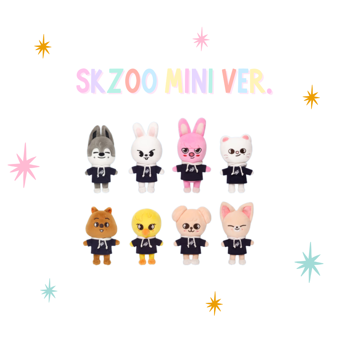 Stray Kids Official SKZOO PLUSH Mini Ver.