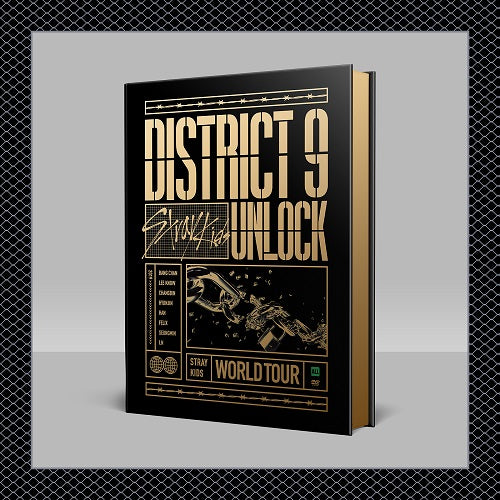 (Pre Order) RARE! STRAY KIDS - World Tour District 9 : Unlock in SEOUL DVD