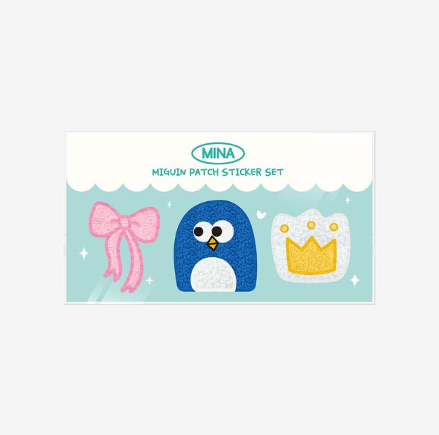 (Pre Order) Twice - 2026 This is For World Tour Finale in Seoul Official MD - MINA MIGUIN PATCH STICKER SET