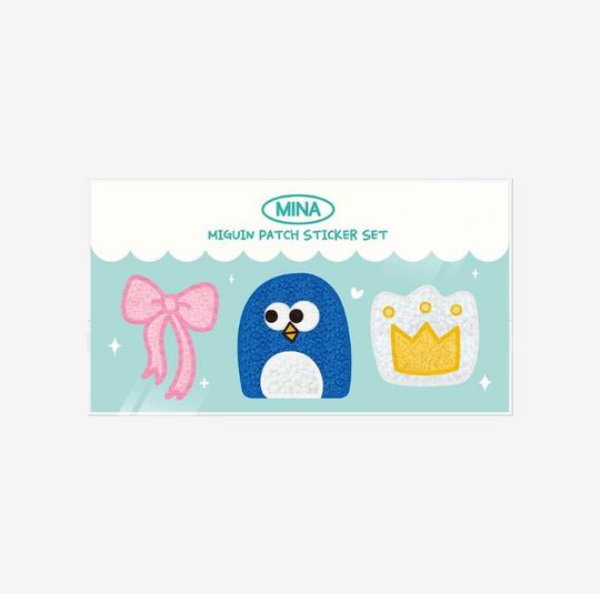 (Pre Order) Twice - 2026 This is For World Tour Finale in Seoul Official MD - MINA MIGUIN PATCH STICKER SET