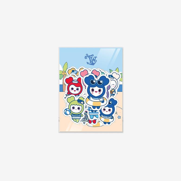 (Pre Order) Twice - 2026 This is For World Tour Finale in Seoul Official MD - LOVELY REMOVABLE STICKER PACK