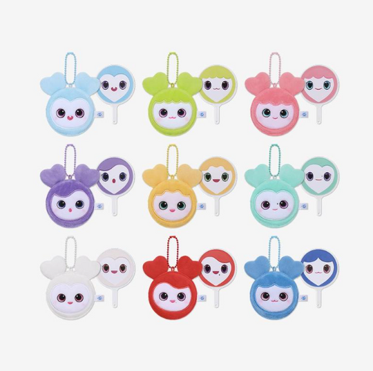 (Pre Order) Twice - 2026 This is For World Tour Finale in Seoul Official MD - LOVELY PLUSH MINI PICKET KEYRING