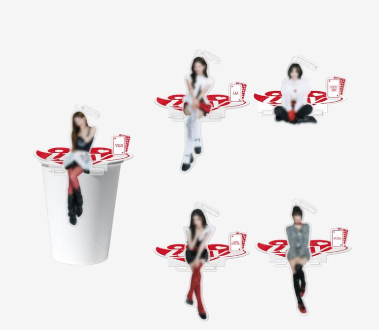 (Pre Order) ITZY - All In, Midzy Official MD: SECRET ACRYLIC STOPPER