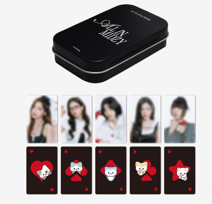 (Pre Order) ITZY - All In, Midzy Official MD: TINCASE SET