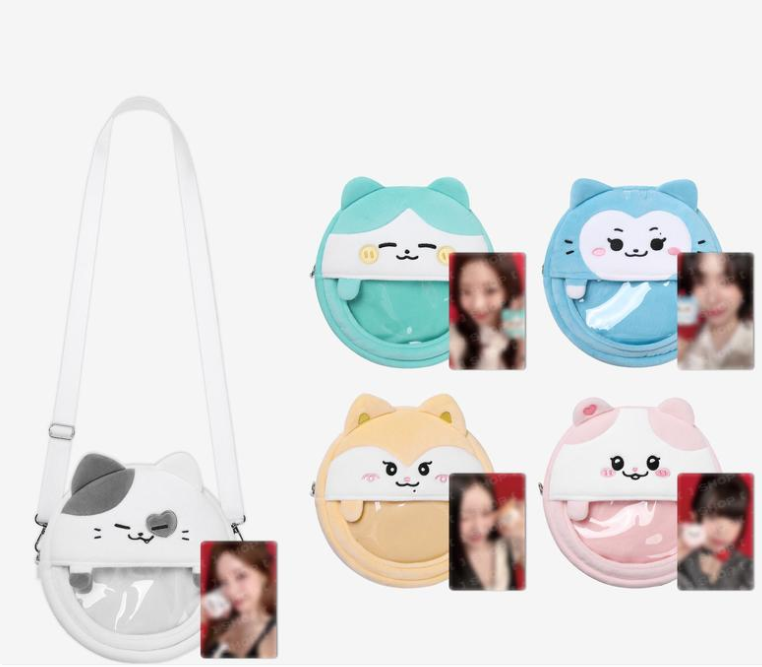 (Pre Order) ITZY - All In, Midzy Official MD: TWINZY LIGHT RING BAG