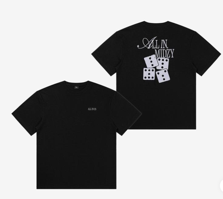 (Pre Order) ITZY - All In, Midzy Official MD: T-SHIRT