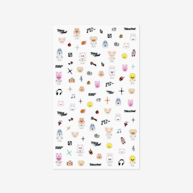 (Pre Order) Stray Kids - This & That Pop Up Official MD Week One: SKZOO MICRO STICKER