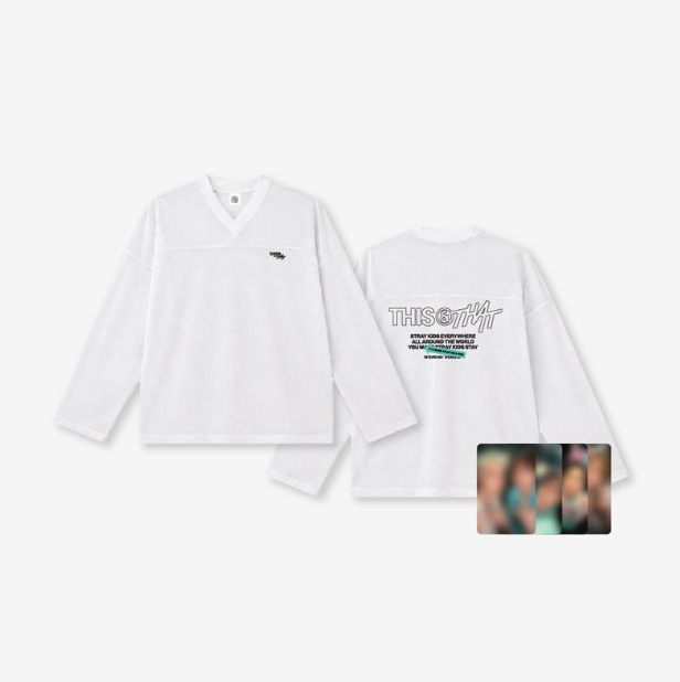 (Pre Order) Stray Kids - This & That Pop Up Official MD Week One: MESH LONG SLEEVE