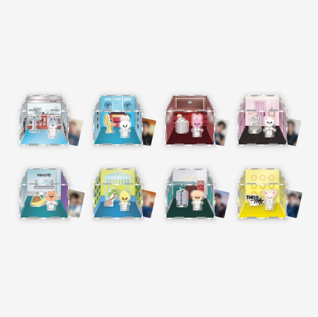 (Pre Order) Stray Kids - This & That Pop Up Official MD Week One: SKZOO ACRYLIC CONTAINER BOX