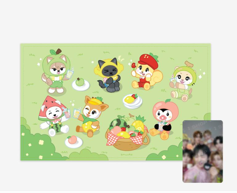 ⏳ NEXZ - Sweet Picnic with NEXZOO Official MD: NEXZOO PICNIC BLANKET