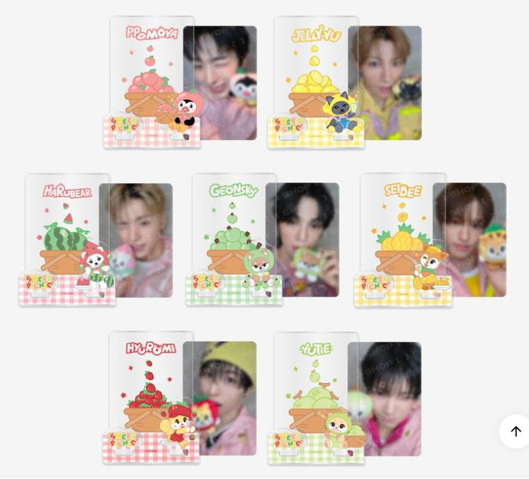 ⏳ NEXZ - Sweet Picnic with NEXZOO Official MD: NEXZOO SECRET MINI ACRYLIC STAND