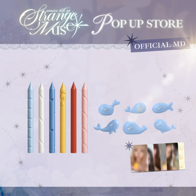 ⏳ NMIXX - Strange Muse Pop Up Official MD: BIRTHDAY CANDLE SET