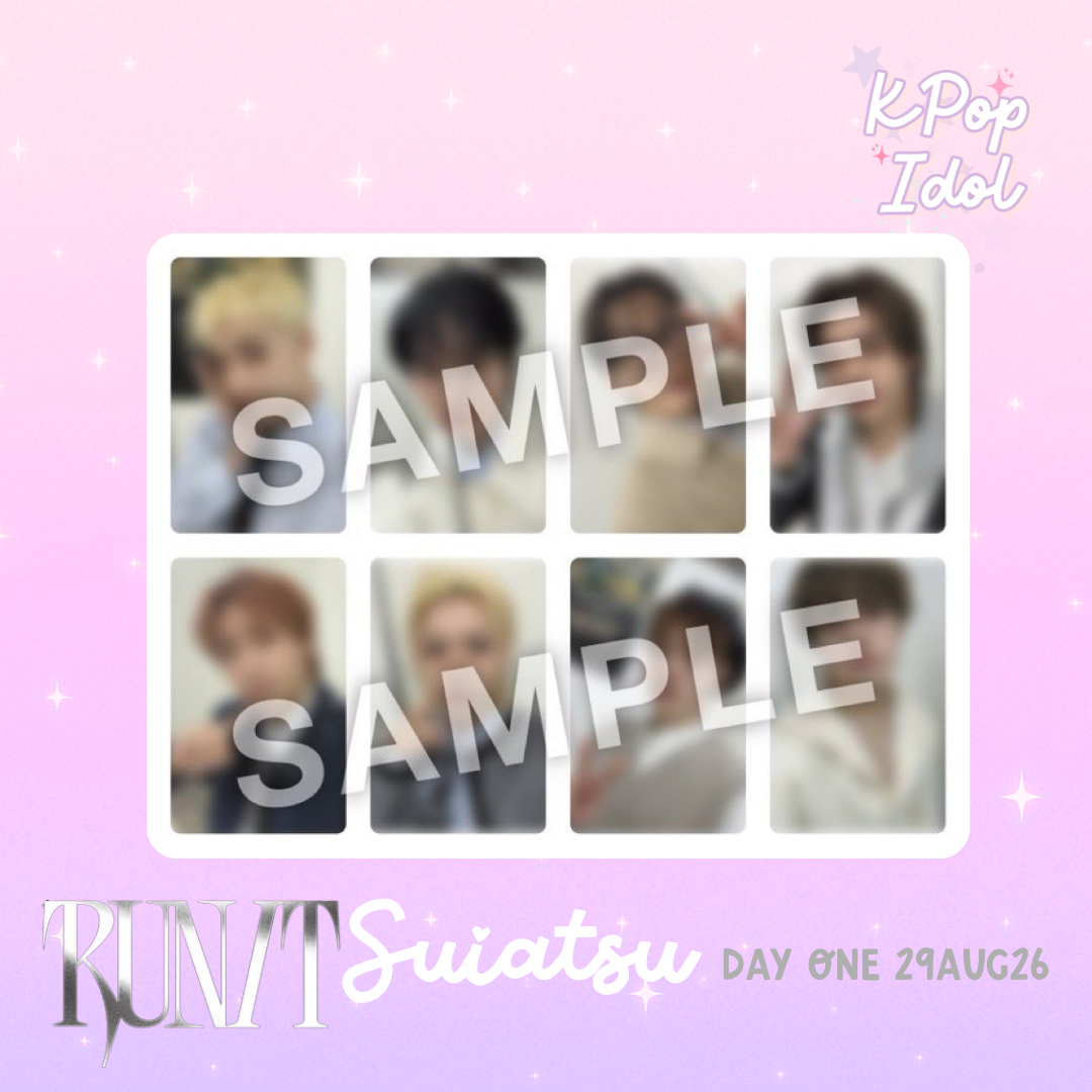 (Pre Order) Stray Kids - Run It World Tour SUIATSU Japan POB: Day One
